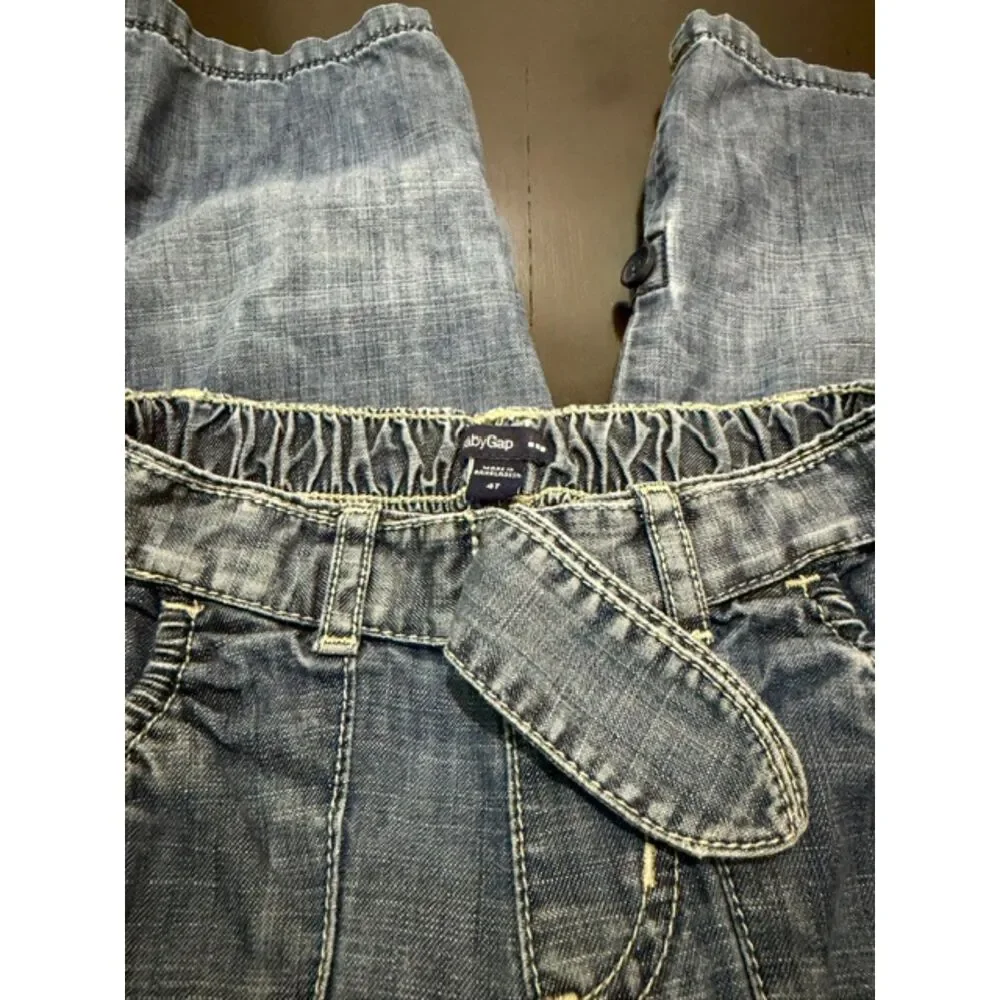 Vintage Baby Gap girls 4T pull-on jeans